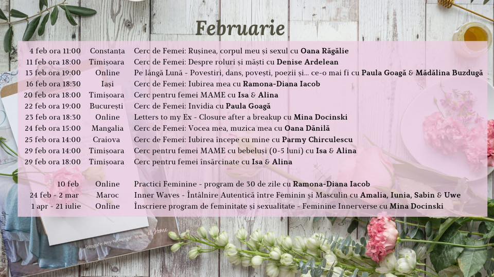 Program februarie